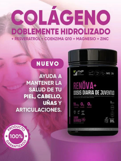 🌸💎RENOVA Colágeno: Tu Aliado Para Verte Más Joven Cada Día🌈✨