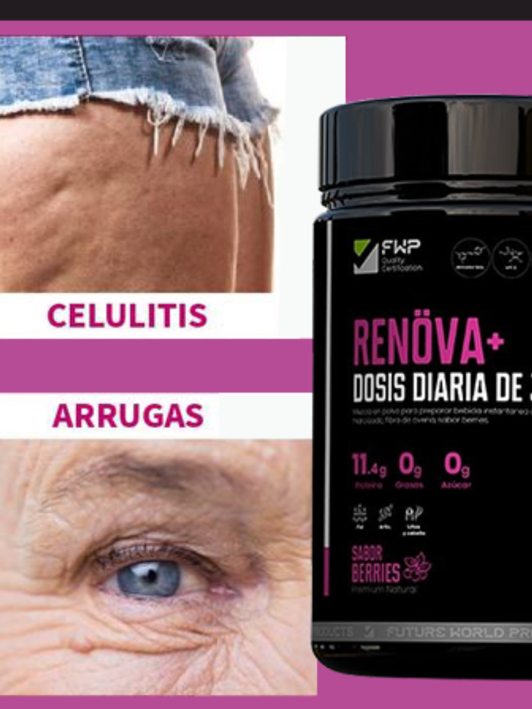 🌸💎RENOVA Colágeno: Tu Aliado Para Verte Más Joven Cada Día🌈✨